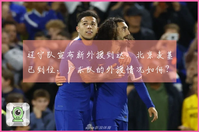 辽宁队宣布新外援到达，北京麦基已到位，广东队的外援情况如何？